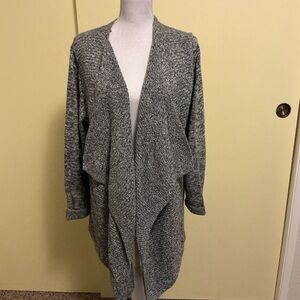 GapBody Elegant Black and Gray Women's Cardigan